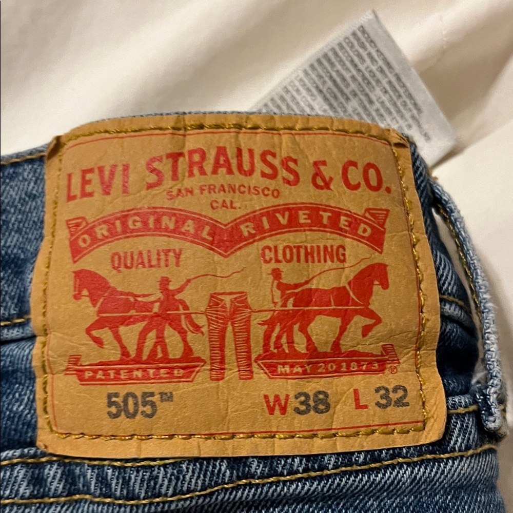Levi's Straight Fit Denim Jeans